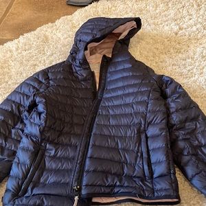 Athleta Girl Black Puffer Jacket